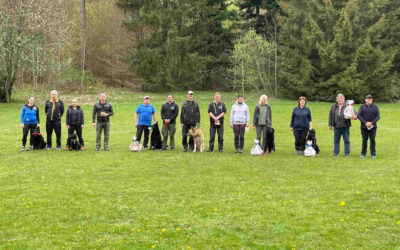 Kreismeisterschaft der Fährtenhunde am 28.04.2024 beim VdH Ebingen