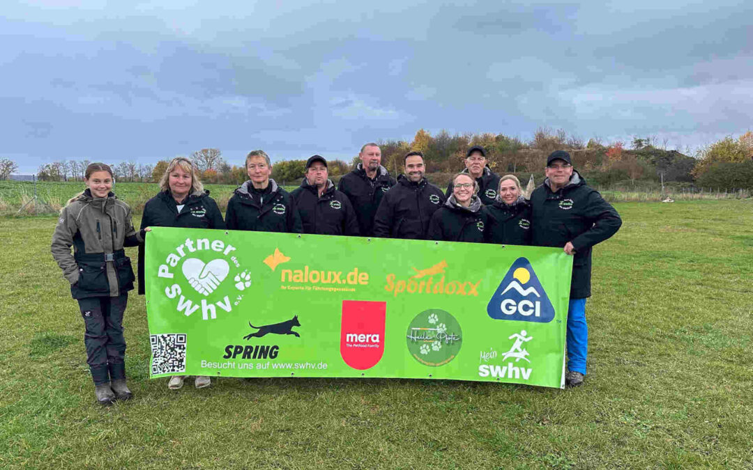 Oliver Frank mit Brax bei der dhv DM der Fährtenhunde in Gotha vom 31.10 bis 02.11.2025