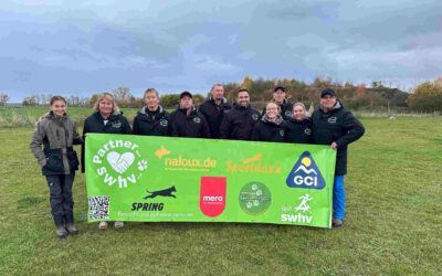 Oliver Frank mit Brax bei der dhv DM der Fährtenhunde in Gotha vom 31.10 bis 02.11.2025