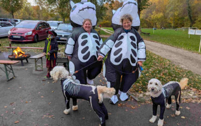 Spannende Halloween-Nachtübung am 25.10.2025 beim HSV Aichtal