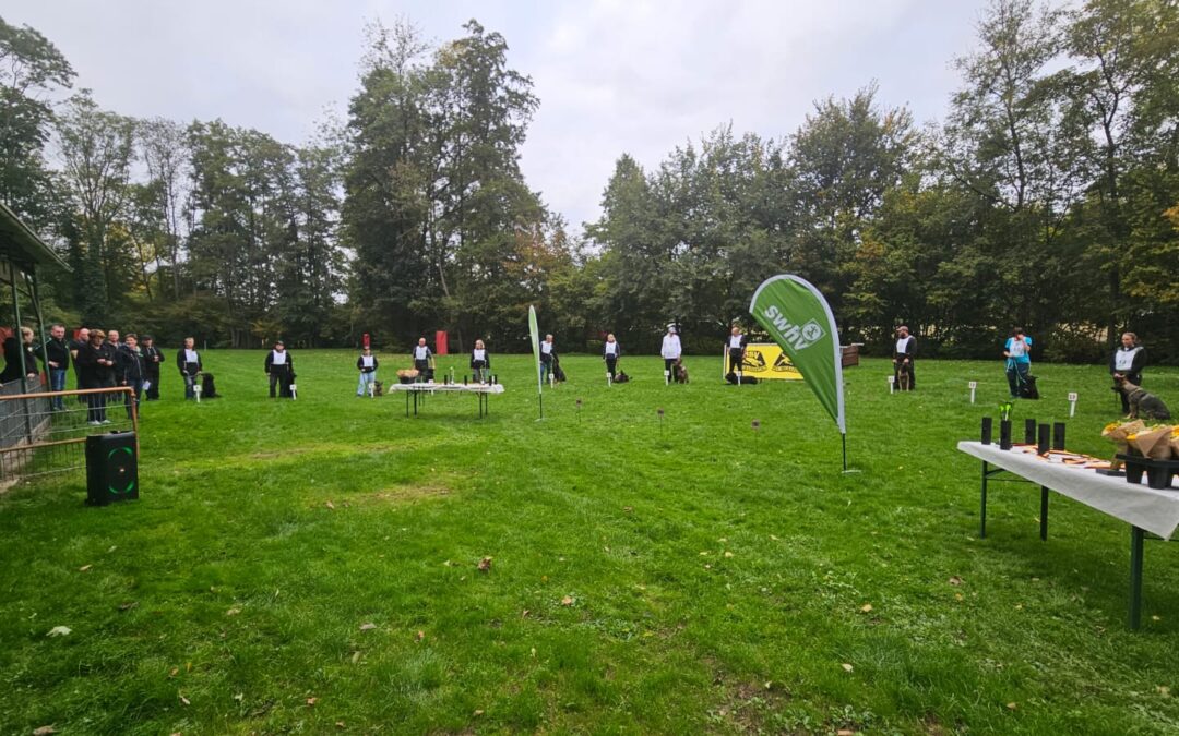 Fährtenhunde des HSV Aichtal wieder auf der SWHV Verbandsmeisterschaft am 11. und 12. Oktober 2025